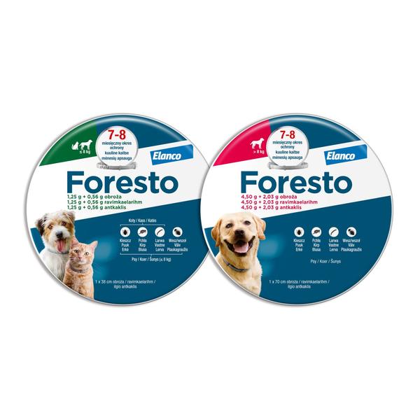 Foresto antkaklis  šunims