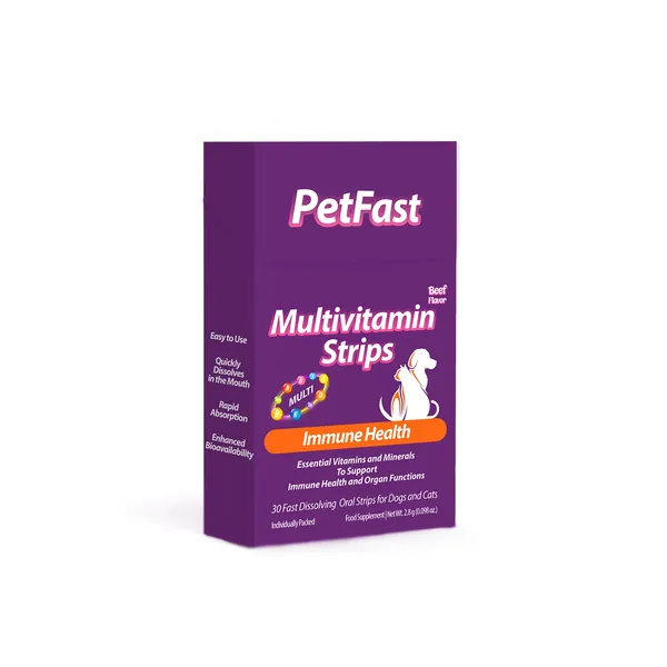 PetFast Multivitamin Strips Immune Health N30