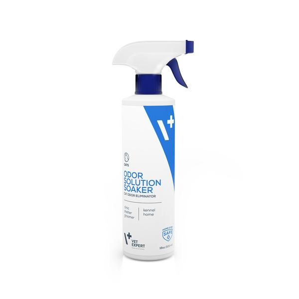 VetExpert ODOR SOLUTION SOAKER CAT ODOR ELIMINATOR (kačių kvapam) 500mls