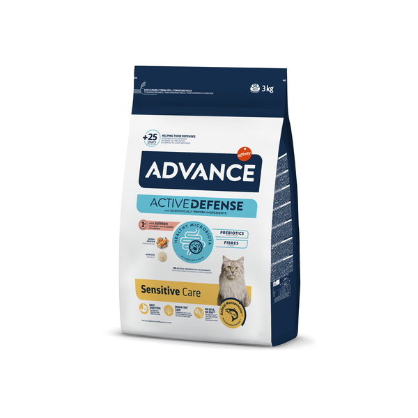 Advance Cat Sterilized Sensitive Salmon & Rice (lašiša, ryžiai)