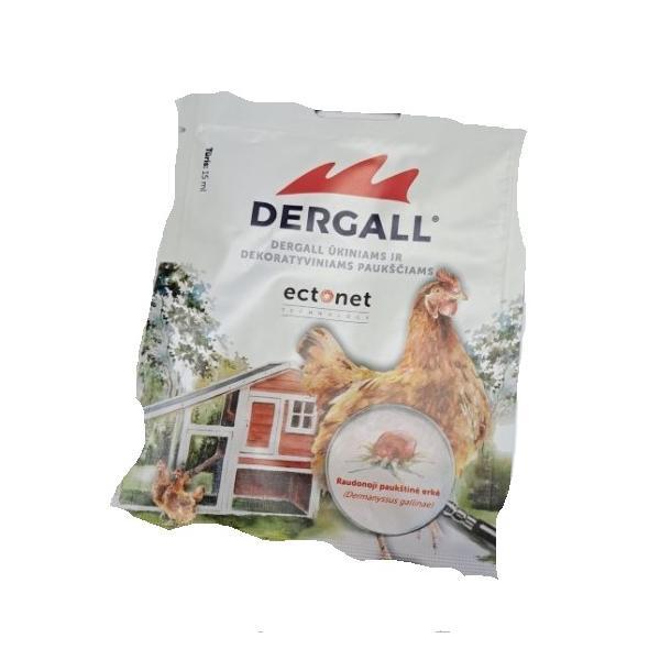 Dergall - vištinių erkių kontrolei (15 ml)