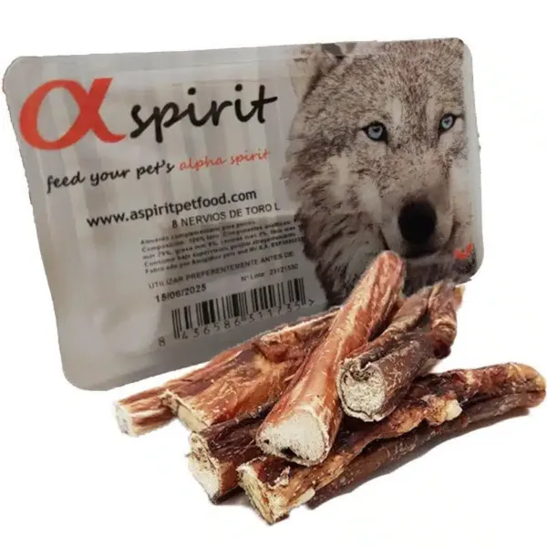 ALPHA SPIRIT PIZZLE jaučio peniai 10cm 8vnt/1pakuotė