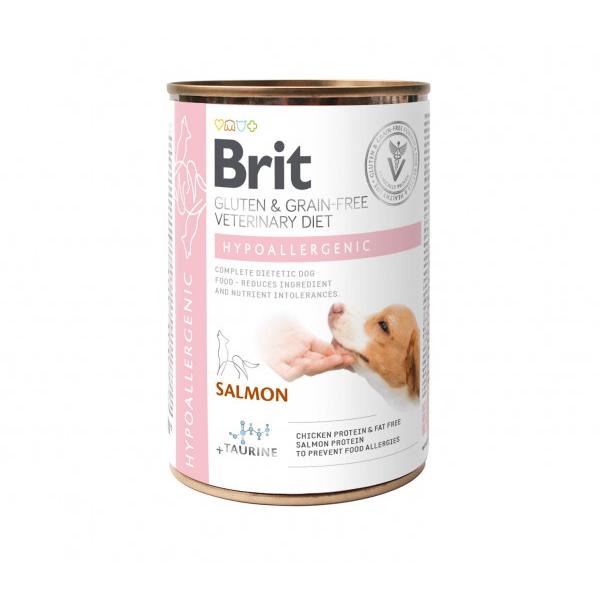 Brit GF Veterinary Diets konservuotas pašaras šunims Hypoallergenic