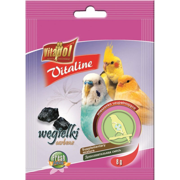Vitapol VITALINE paukščiams anglis Carbone 8g