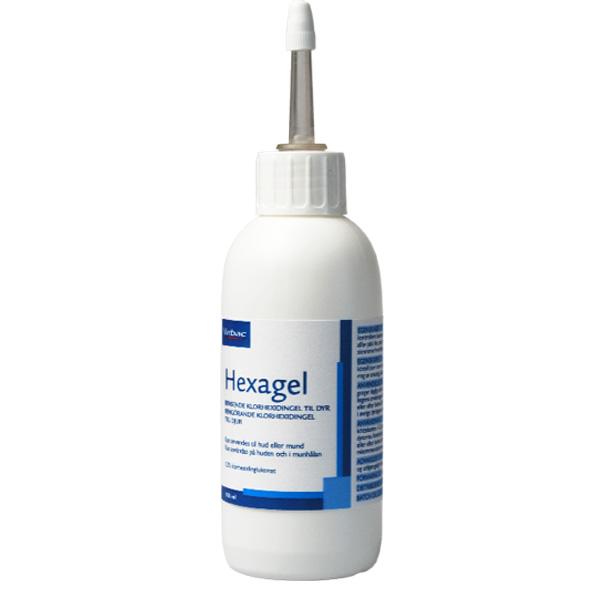 Hexagel valomasis chlorheksidino gelis šunims ir katėms 100ml