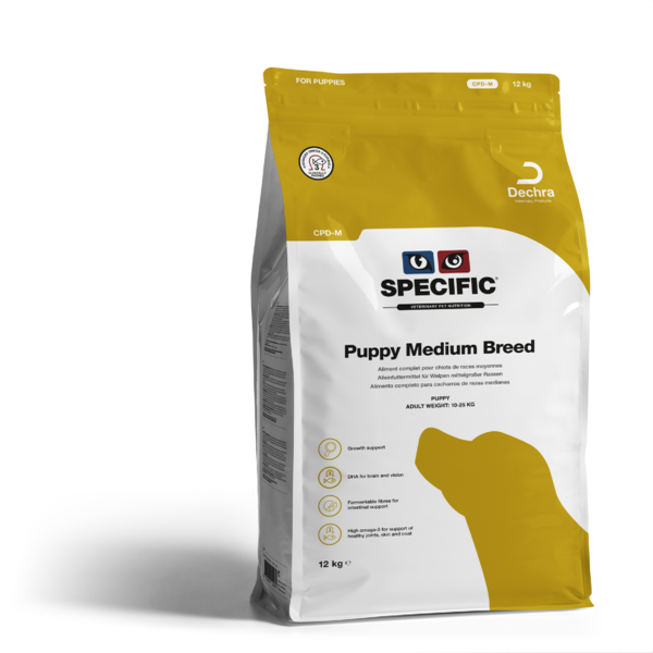 SPECIFIC CPD-M vidutinio dydžio veislių šuniukams
