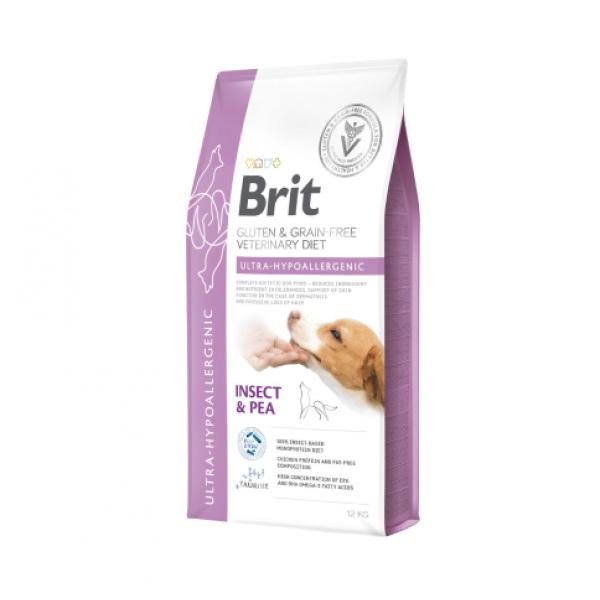 Brit GF Veterinary Diets Dog Ultra-Hypoallergenic sausas pašaras šunims